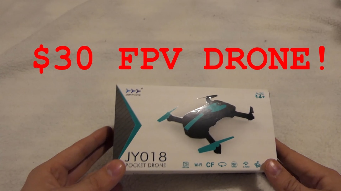 jy018 pocket drone review
